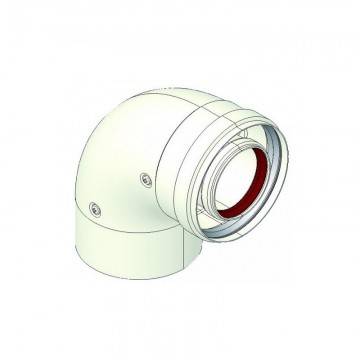 Poza Cot coaxial 90 grd intermediar pentru centrale conventionale 60/100