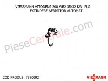 Poza Extindere aerisitor automat centrala termica Viessmann Vitodens 200