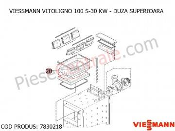 Poza  Duza superioara centrala pe lemne Viessmann Vitoligno 100 S 30 kw