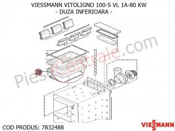 Poza Duza inferioara centrala pe lemne Viessmann Vitoligno 100 S VL 1A-80 KW