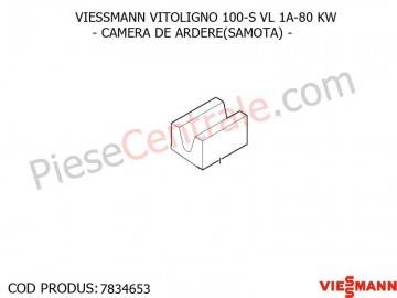 Poza Samota camera ardere centrala pe lemne Viessmann Vitoligno 100 S VL 1A-80 KW