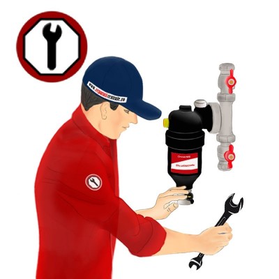 Poza Instalare filtru antimagnetita. Poza 8131