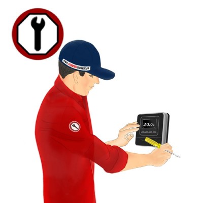 Poza Montaj si instalare termostat ambient controlat prin internet. Poza 8132