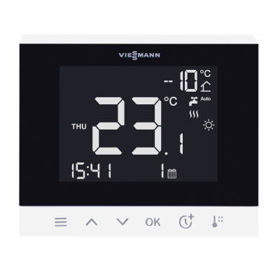 Poza Termostat ambient fara fir Viessmann Vitotrol 100-E modulant. Poza 19006